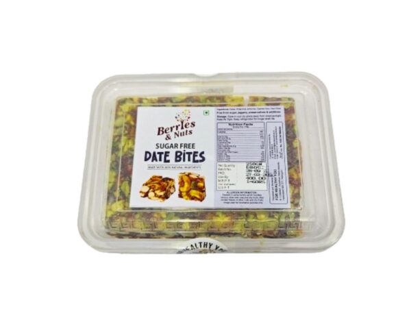 Berries And Nuts Date Bites Sugar Free With Sweetness Of Dates | Dates, Pistachios, Almond, Cashew Nuts, Desi Ghee. - Fast Shipping to USA & Canada