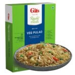 Gits Ready to Eat Veg Pulao, Pure Veg Heat and Eat Rice Dish,Microwaveable, 265g - Fast Shipping to USA & Canada