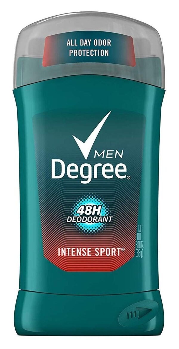 Unilever Degree Silver Ion Technology Intense Sport Men's Deodorant - 3 oz - Fast Shipping to USA & Canada