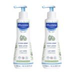 Mustela 2 Piece Hydra Bebe Body Lotion, 10.14 Fl Oz (Pack of 2 - Fast Shipping to USA & Canada