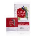 Chai Craft English Breakfast Tea (25 Tea Bags) | Classic Range, Medium Strength, Delicious Black Tea | Rich and Smooth Flavour - Fast Shipping to USA & Canada