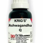 KRIG'S Ashwagandha Q - 30mL Set Of 3 | Homeopathic Mother Tincture - Fast Shipping to USA