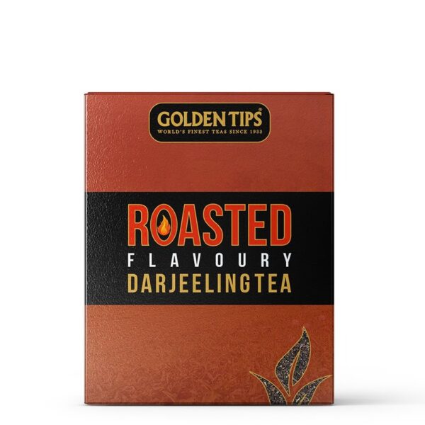 Golden Tips Darjeeling Roasted Organic Black Tea (250 Gram-125 Cups) - Fast Shipping to USA & Canada