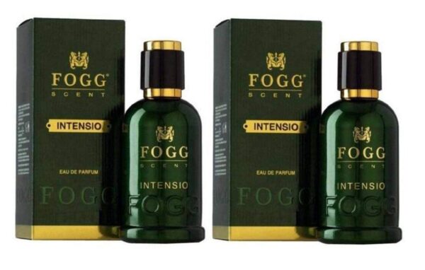 FOGG Men Spray Scent Intensio Perfume, Long-Lasting, Fresh & Powerful Fragrance Spray, Eau De Parfum, 2 X 100 Ml (Pack Of 2), 200 Millilitres - Fast Shipping to USA & Canada