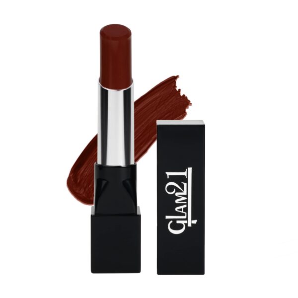 Glam 21 Ultra Velvet Lipstick | Long-lasting stay on lips | Lovely matte finish | 2.5gm | Taupe-34 - Fast Shipping to USA & Canada