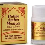 Rex Remedies Habbe Amber Momyai Gold (10Pills) Comes With S Rose Water, Pack Of 1