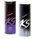KamaSutra Deodorant Body Spray For Men, 150 ml - (Dare-Rush) Pack of 2 - Fast Shipping to USA & Canada