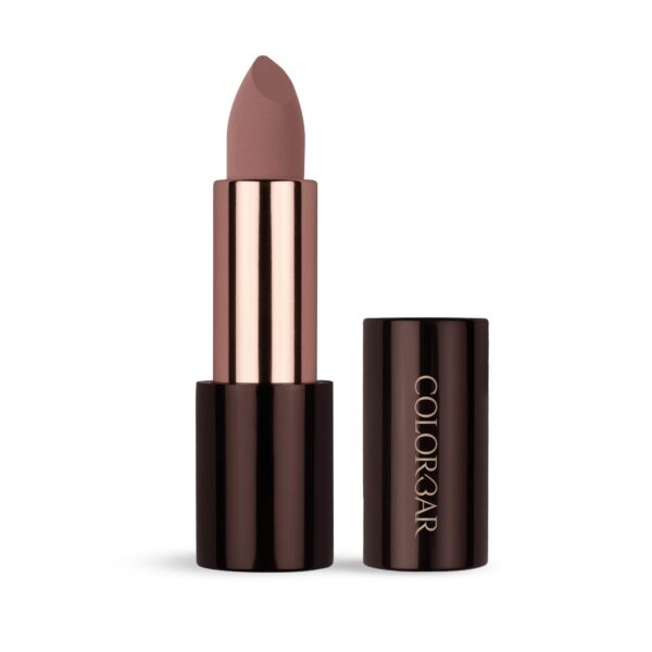 Colorbar Sinful Matte Lipcolor, Nude, 3.5 g | Lightweight formulation| Luxurious matte finish| Long-lasting, smudge-proof, and transfer-proof - Fast Shipping to USA & Canada