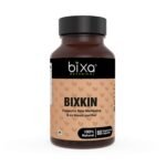 Bixa Botanical Bixkin Capsules for Healthy Skin Neem Extract Blood Purifier Medicine 60 Veg Capsules (450mg) Pack of 1