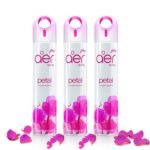 Godrej aer spray, Air Freshener for Home & Office - Petal Crush Pink | Long-Lasting Fragrance | Pack of 3 (240 ml each) - Fast Shipping to USA & Canada