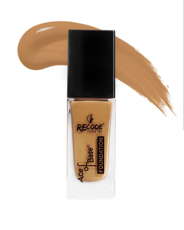 recode Ace Of Base Foundation Cream For All Skin Type 30Ml|Shade 05 - Bombay|Luminious Matte Finish|Lightweight|Long-Lasting|Waterproof|High Coverage - Fast Shipping to USA & Canada