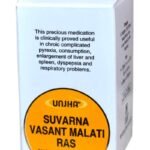 Unjha Suvarna Vasant Malati Ras Pack of 10 tabs
