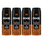 Axe Recharge Long Lasting Deodorant Bodyspray For Men 150 ml, Pack of 4 - Fast Shipping to USA & Canada