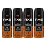 Axe Recharge Long Lasting Deodorant Bodyspray For Men 150 ml, Pack of 4 - Fast Shipping to USA & Canada