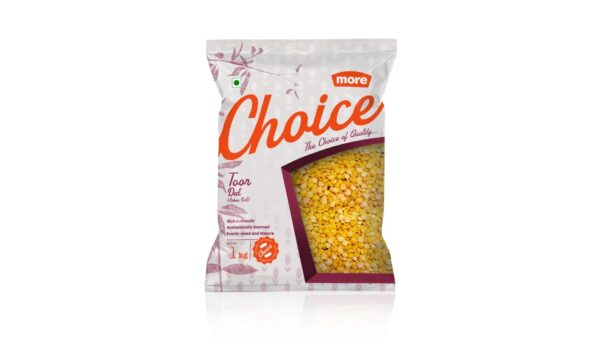 More Choice Tur Dal, 1kg - Fast Shipping to USA & Canada