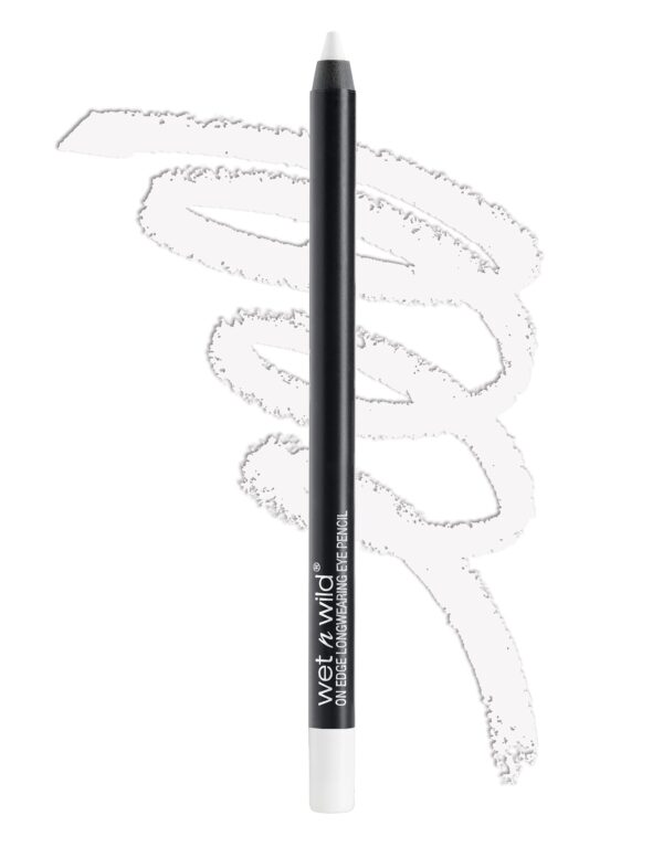 wet n wild Eyeliner Pencil On Edge Longwearing Matte Eye Liner, Long Lasting, Smudge Proof, Fade Resistant, Highly Pigmented, Creamy Smooth Soft Gliding, White To My Yang - Fast Shipping to USA & Canada