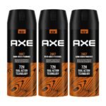 Axe Recharge Long Lasting Deodorant Bodyspray For Men 150 ml, Pack of 3 - Fast Shipping to USA & Canada
