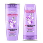 L'Oreal Paris Hyaluron Moisture 72H Moisture Filling Shampoo (180ml) + Hyaluron Moisture 72H Moisture Sealing Conditioner (180ml) (2 ITEM IN SET) - Fast Shipping to USA & Canada