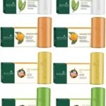 BIOTIQUE Pack of 8 Bio Soap Combo 2 Bio Morning Nectar+ 2 Bio Orange Peel+ 2 Bio Almond Oil+ 2 Bio Basil & Parsley Body Soap 150gm (Foe All Skin Types) (8 x 18.75 g) - Fast Shipping to USA & Canada