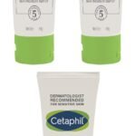 Cetaphil Moisturising Cream for Face & Body, Dry to Normal skin, 80 gm (Pack of 3) - Fast Shipping to USA & Canada