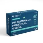 Carbamide Forte Multivitamin for Men with Probiotics Supplement - 10 Veg Tablets | Comprehensive Multivitamin Tablets for Men with Ginseng, Grape Seed Extract, Vitamin C, and Vitamin K2 MK7 - Fast Shipping to USA