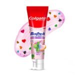 Colgate MaxFresh Rainbow Fresh Gel Toothpaste, with Heart Shaped Cooling Crystals, Triple Mint Flavour, and Ultrafreeze Technology for Intense Freshness, 100g - Fast Shipping to USA & Canada