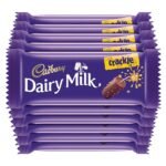 Cadbury Dairy Milk Crackle Chocolate Bar, 36 g (Pack of 10) - Fast Shipping to USA & Canada