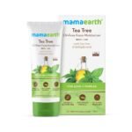 Mamaearth Tea Tree Oil-Free Moisturizer For Face For Oily Skin With Tea Tree & Salicylic Acid For Acne & Pimples 80g - Fast Shipping to USA & Canada