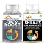 DR. MOREPEN Testo Boost - 60 Tablets & Shilajit 60 Capsules - Fast Shipping to USA