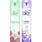 Godrej aer spray, Air Freshener for Home & Office - Morning Misty Meadows & Violet Valley Bloom | Long-Lasting Fragrance | Pack of 2 (240 ml each) - Fast Shipping to USA & Canada