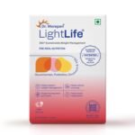 Dr. Morepen LightLife Pre-Meal Nutrition Mix | Controls Appetite & Reduces Cravings | For Men & Women | 10 Sachets | Flavor-Litchi - Fast Shipping to USA