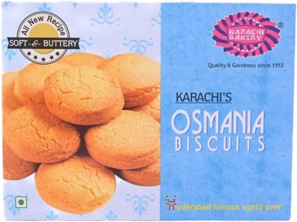 Karachi Bakery Osmania Biscuits, 400g - Fast Shipping to USA & Canada