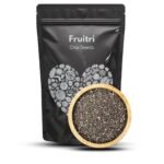 Fruitri Premium Chia Seeds for Eating 200g, fiber rich, Raw chia seeds for weight Management, Healthy Snacks - Fast Shipping to USA & Canada