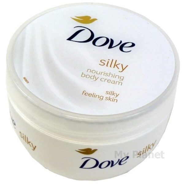 Dove Silky Soft Feeling Skin Nourishing Body Cream Pampering Lotion - 300ml Tub - Fast Shipping to USA & Canada