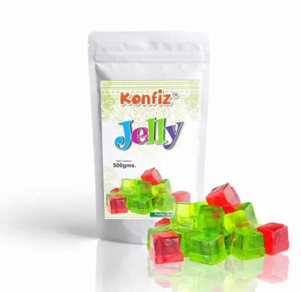 KONFIZ Jelly:Perfect for topping & munching 500g pack. - Fast Shipping to USA & Canada