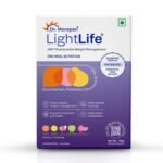 Dr. Morepen LightLife Pre-Meal Nutrition Mix | Controls Appetite & Reduces Cravings | For Men & Women 10 Sachets | 5 Flavors Assorted - Fast Shipping to USA