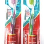 Colgate Adult Slim Soft Advance Manual Toothbrush Ultra Soft Toothbrush (2 Toothbrushes),Multicolour - Fast Shipping to USA & Canada