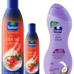 Parachute Advansed Ayurvedic Hot Oil, Warming Coconut Hair Oil, 400 ml + 90 ml & Parachute Advansed Deep Nourish Body Lotion for Women & Men, Dry Skin, 250ml - Fast Shipping to USA & Canada