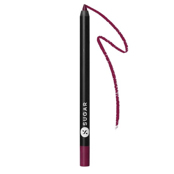 SUGAR Cosmetics - Lipping On The Edge - Matte Lip Liner - 07 Fiery Berry (Marsala) - 1.2 Gms - Smear-Proof, Water Resistant Lip Liner - Lasts Up To 10 Hrs - Fast Shipping to USA & Canada