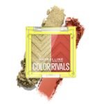 Maybelline New York Color Rivals Pigmented Eyeshadow Palette, Long lasting, Sweatproof, Waterproof, Matte, Shimmer : Chill x Daring, 3g - Fast Shipping to USA & Canada