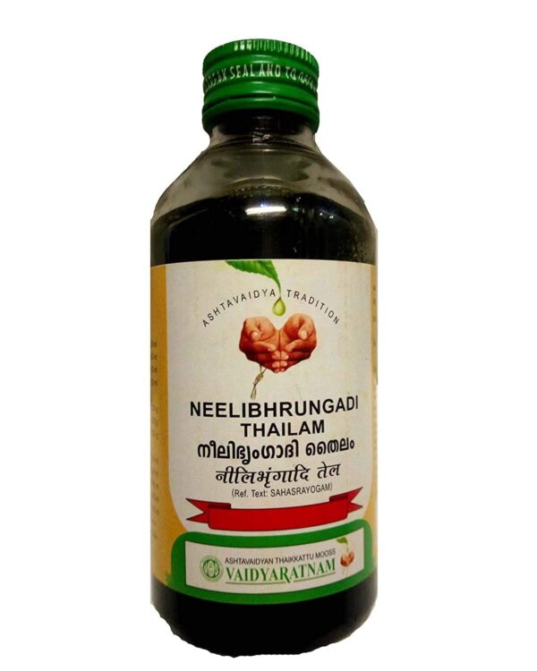 Vaidyaratnam Neelibhringadi Thailam 200 Ml VNEELTAILM200ML_ALIDA - Fast Shipping to USA & Canada