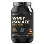 Carbamide Forte Whey Protein Powder Isolate |100% Pure Protein Powder for Men|30g Protein|3X digestive Enzymes|6.89g BCAA|14.50g EAA|No added sugar|Belgian Chocolate Flavour - 1Kg - Fast Shipping to USA