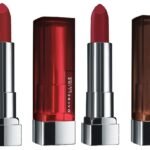 Maybelline New York Color Sensational Creamy Matte, Rich Ruby, Divine Wine and Touch of Spice Lipstick - Fast Shipping to USA & Canada