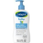 Cetaphil Baby Daily Moisturizing Lotion 400ml with Organic Calendula for Face & Body, Moisturizer for Kids - Fast Shipping to USA & Canada