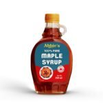 Abbie's Pure Maple Syrup,334.6 G (250 Ml)Non Gmo,Gluten Free,Natural Sweetned,Product Of Canada,Grade A,Good For Pancakes,Waffles,Oatmeal,Coffee,Tea,Granola,Frosting,Marinade Dressing,Liquid - Fast Shipping to USA & Canada