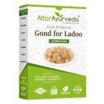 Attar Ayurveda Edible Gond for Laddu 250 grams | Babul Gond for Ladoo | Edible gum | 100% Natural, No Preservatives (250 grams) - Fast Shipping to USA