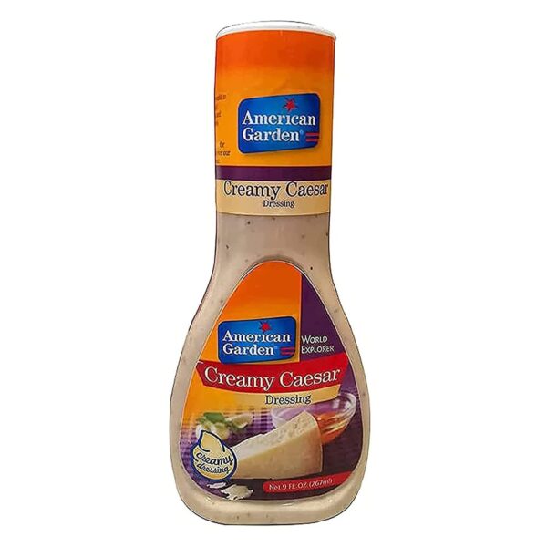 American Garden World Explorer Creamy Caesar Dressing, 9 fl oz ? 267 ml - Fast Shipping to USA & Canada