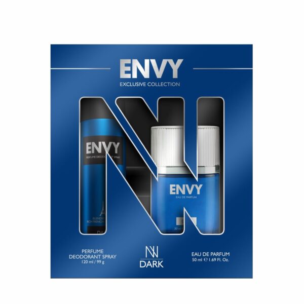 ENVY DARK Gift Pack - Deodorant 120ML + Perfume 50ML | Long Lasting Fragrance for Men - Fast Shipping to USA & Canada