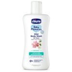 Chicco Baby Moments Mild Body Wash - Refresh, 200ml | With Lotus & Meadowsweet|No Tears Formula with Natural Ingredients for Moisturized Skin|Phenoxyethanol, Parabens & Lauryl sulphates free - Fast Shipping to USA & Canada