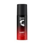 BEARDO PERFUME DEO SPRAY - Lust, 150ml | Get compliments with Long lasting Aromatic, Fougere Deodorant Brand | Ideal gift for Men | Christmas gift for men | Gift For Friends | Gift for men - Fast Shipping to USA & Canada